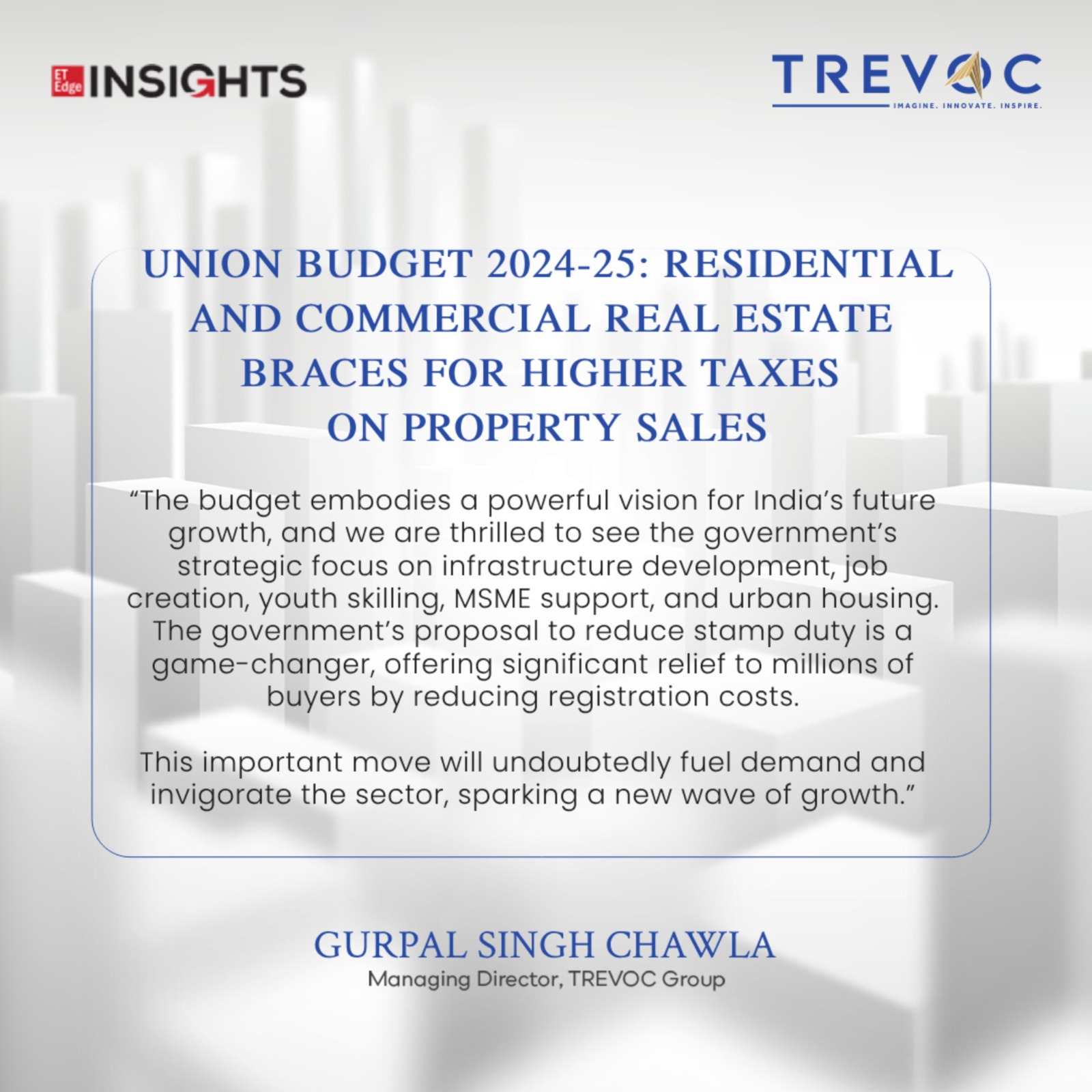 Union Budget 2024-25: Residential and commercial real estate braces for higher taxes on property sales