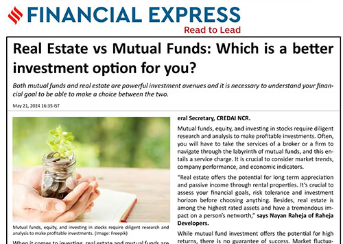 Real Estate vs Mutual Funds: Which is a better investment option for you?
